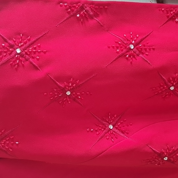 Plus size valentine Red Star studded Blazer siz 20W - Picture 3 of 12